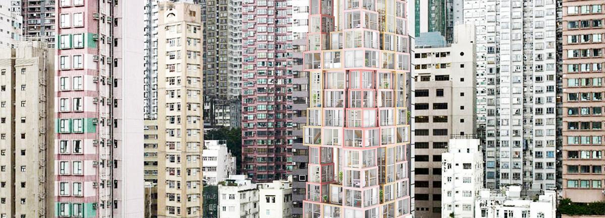 城市垂直架构：在家里就能观赏不同高度的风景