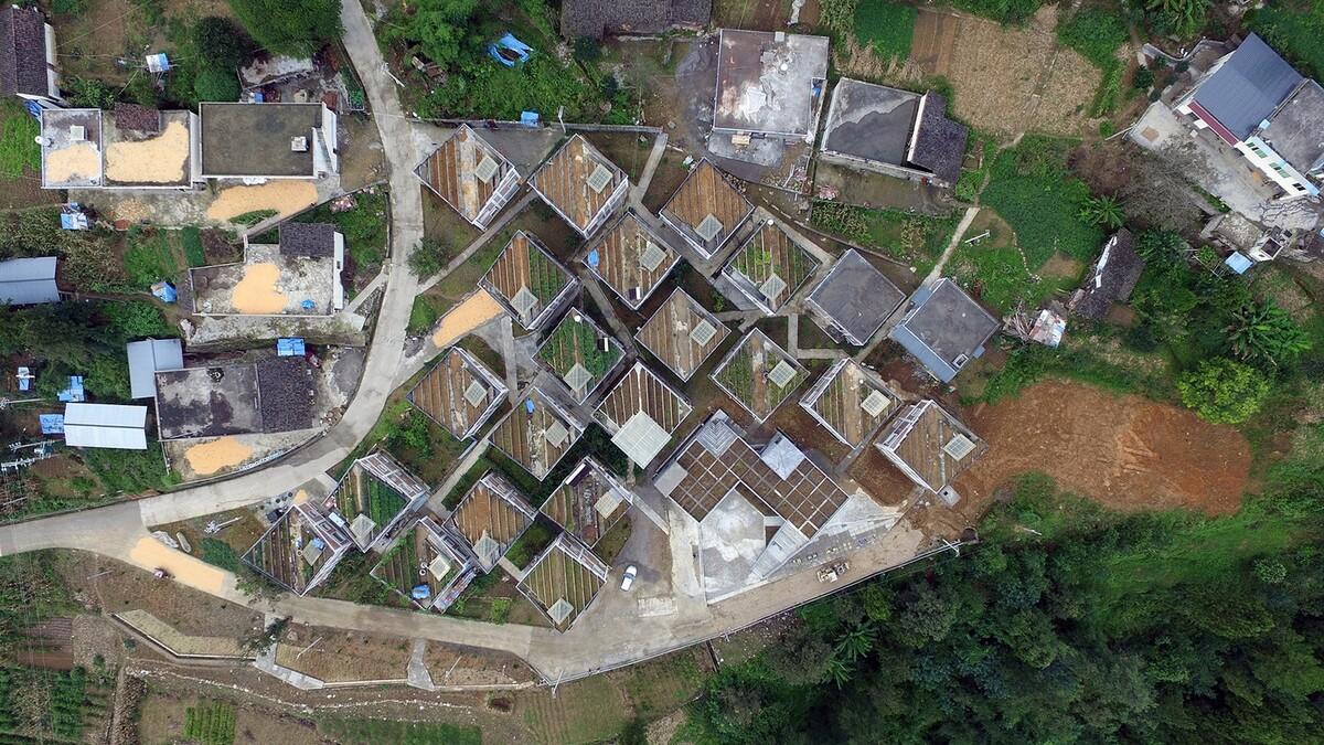 汶川大地震灾后重建，金台村的“新生” / 香港大学城村架构