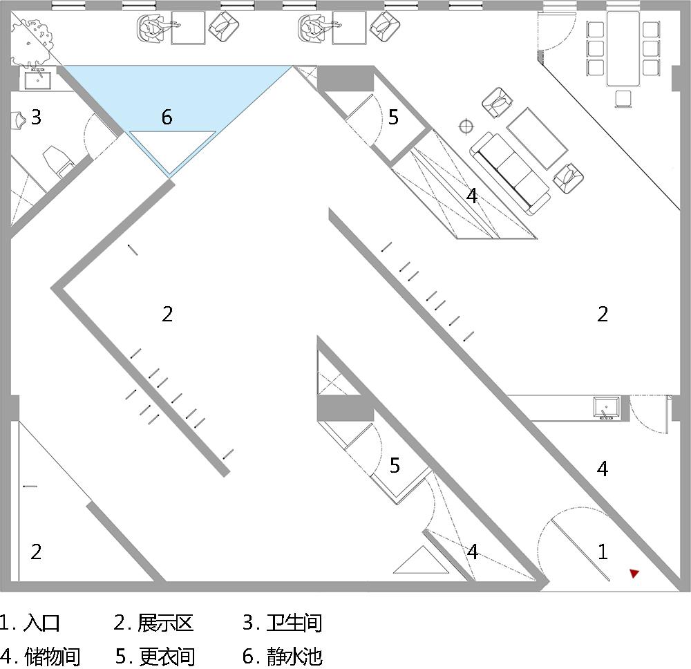  VSLAND买手店：小众品味消费店铺 / 反正建筑事务所