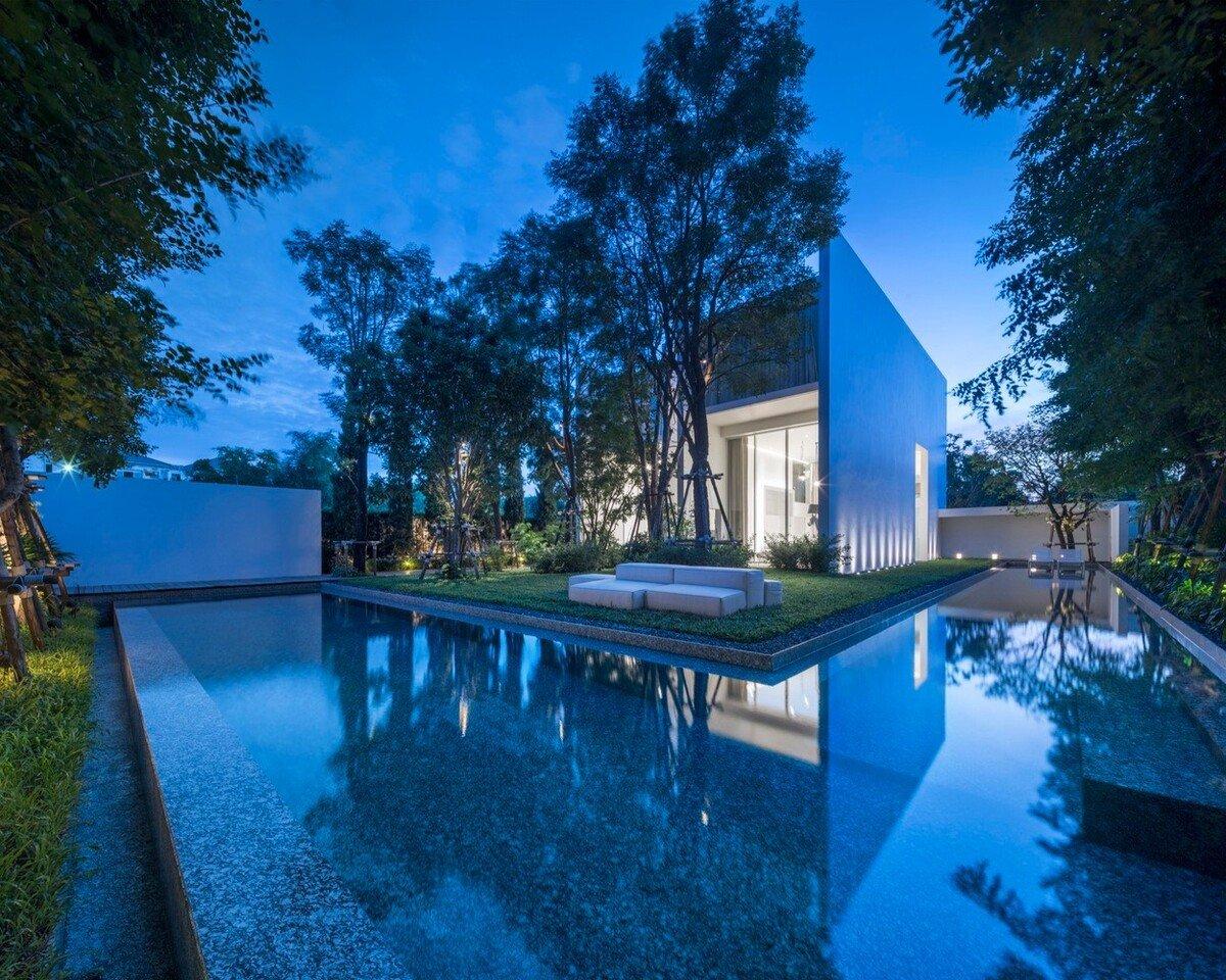 白绿相间，静谧优雅的“白兔住宅”
