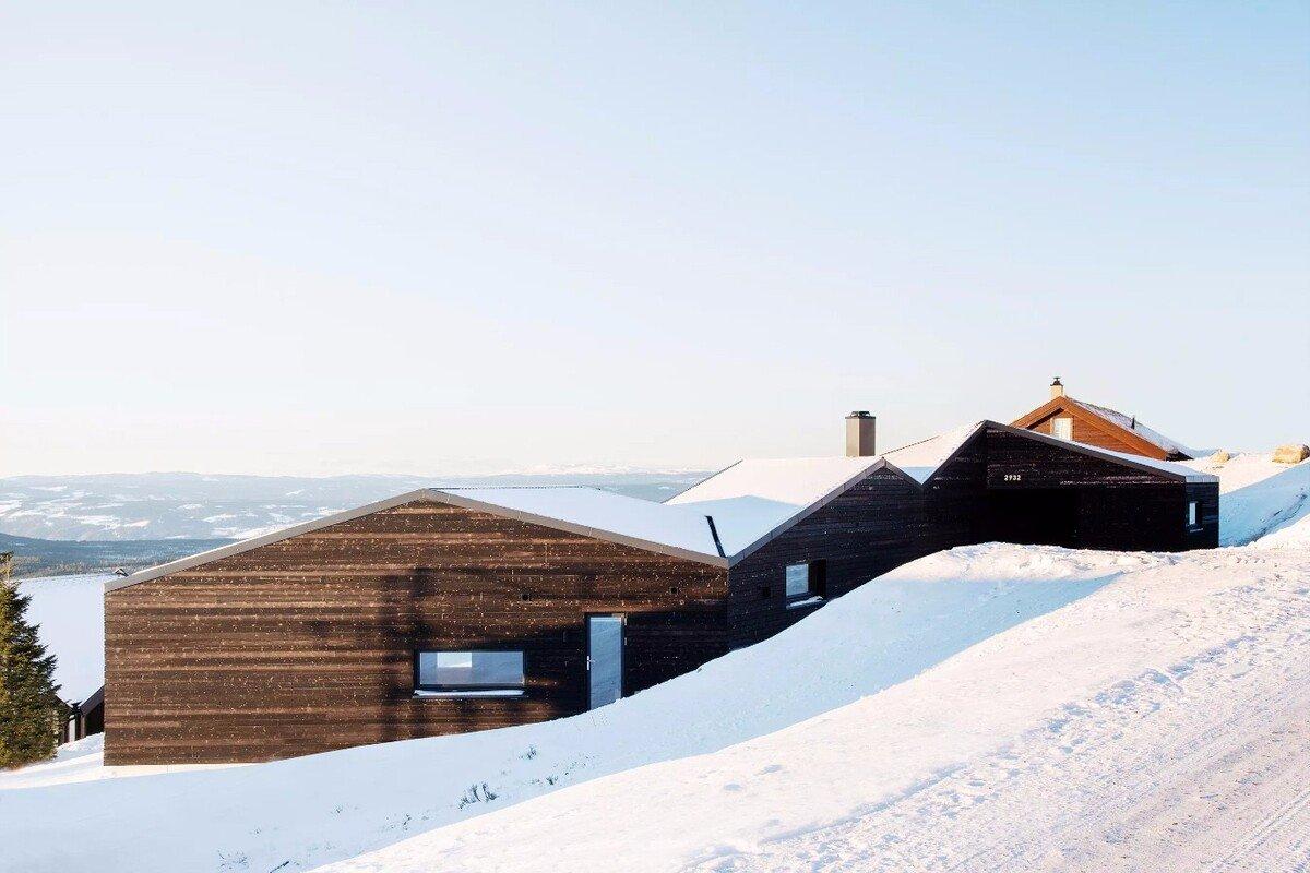 匍匐曲折，顺势而成——CABIN SJUSJØEN / ASLAK HAANSHUUS ARKITEKTER