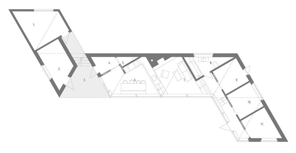 匍匐曲折，顺势而成——CABIN SJUSJØEN / ASLAK HAANSHUUS ARKITEKTER