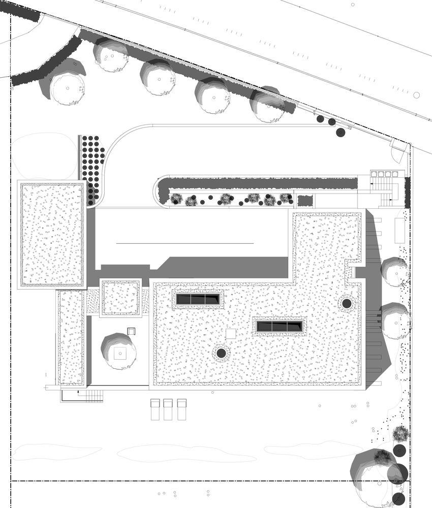山坡上明亮的玻璃房子 / Fuchs Wacker Architekten
