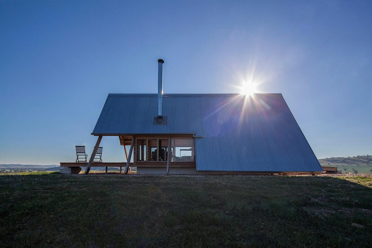 独居于旷野，远离尘硝！— A框架的基摩小屋