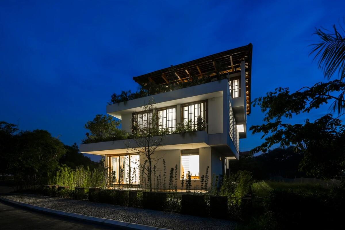 传统技术与气候和文化相适应的越南阶梯住宅