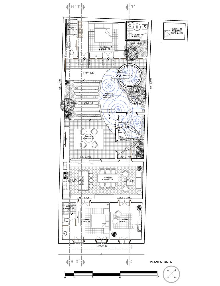 用斑驳的墙壁向时间致意 — Xolotl住宅