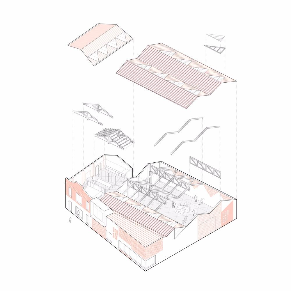 新与旧的延续和对话 — 塔拉戈纳Gon-Gar工厂的改造和扩建