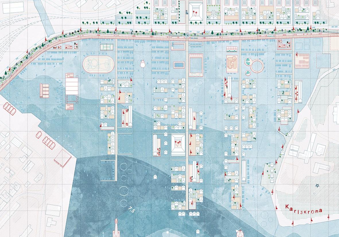 Europan 14竞赛二等奖作品 — “群岛内嵌套群岛”的城市策略