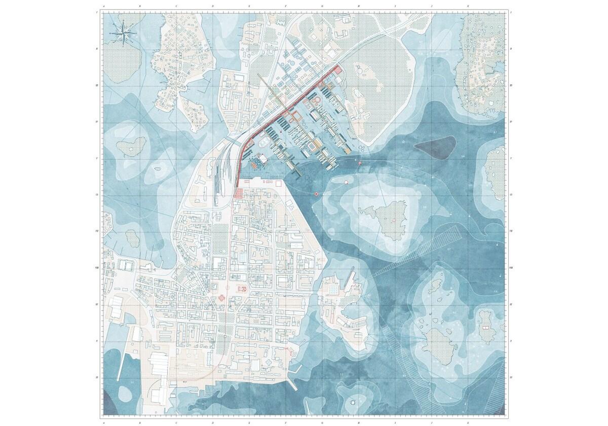 Europan 14竞赛二等奖作品 — “群岛内嵌套群岛”的城市策略