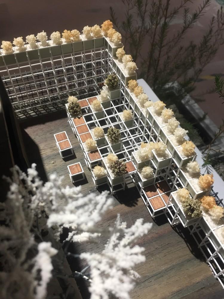 在城中村的上空构筑成一个新地表“Urban Mountain” —— 深圳“城上绿云”