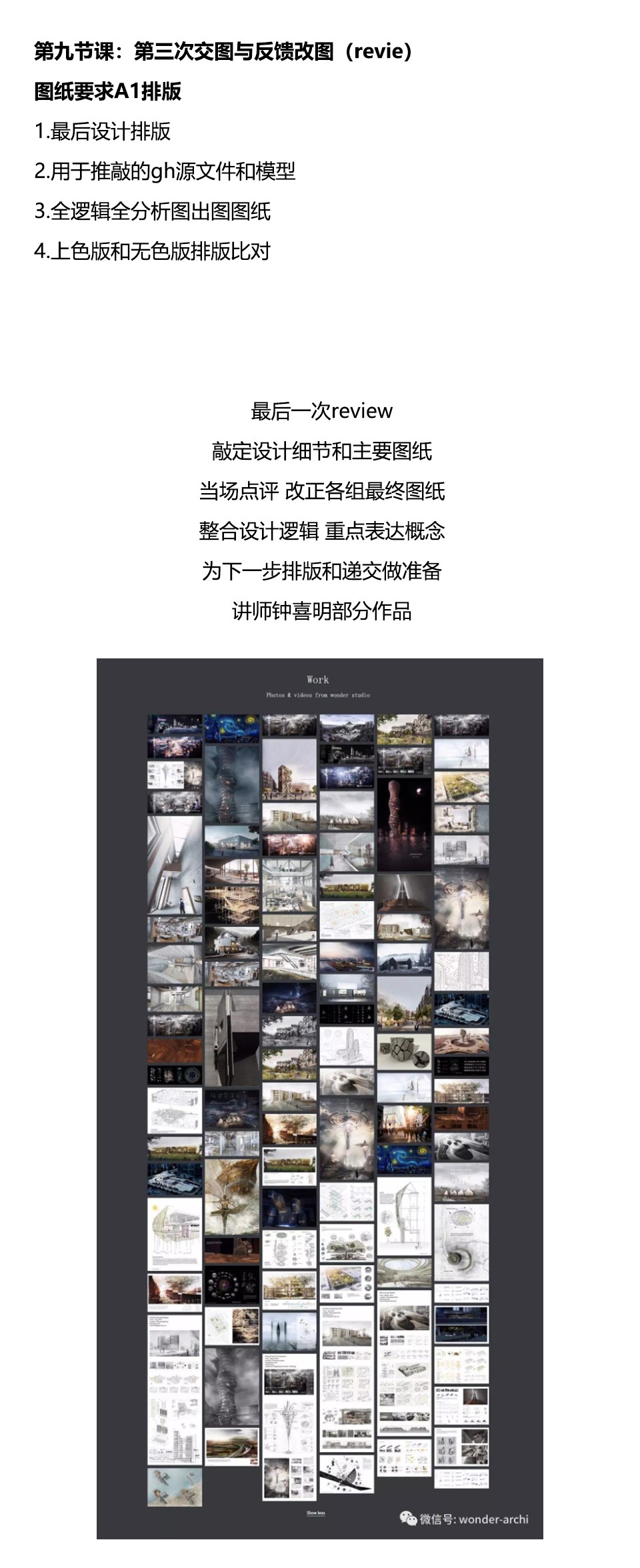 我把图纸画的这么好看，其实就是为了获奖！