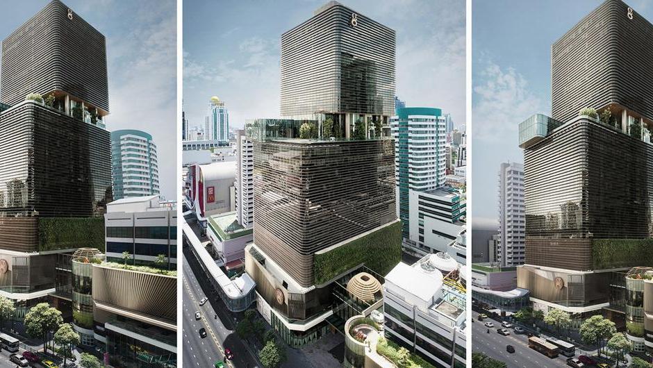 办公融合商业新形态的地标之作︱曼谷Gaysorn II
