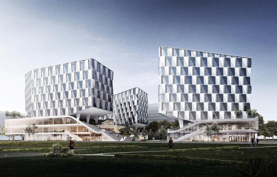 鲸鱼来袭丨零壹城市揭晓个推总部设计