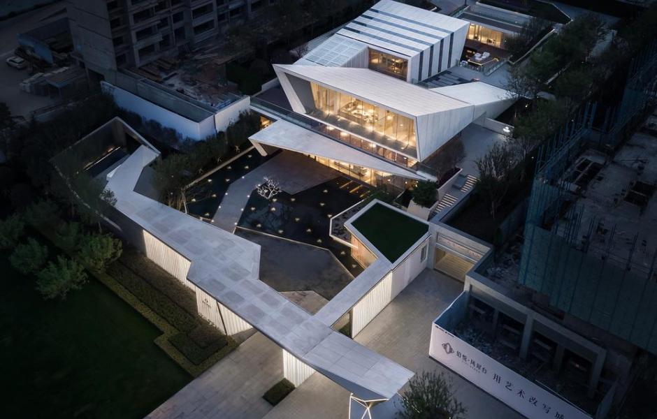 致敬欧几里得 ∣ 旭辉银盛泰 铂悦 · 凤犀台生活艺术馆 / 天华建筑设计