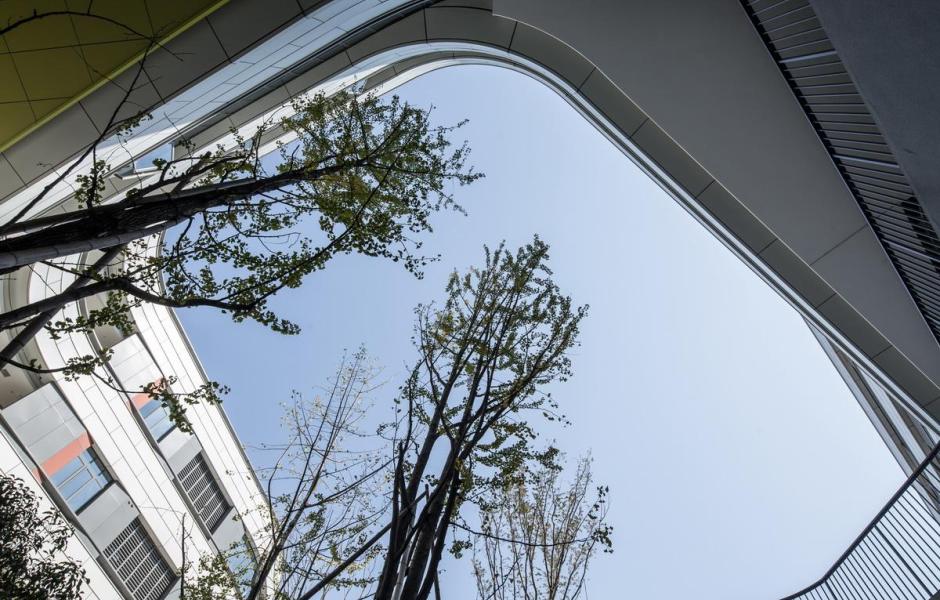 漂浮的立体校园——浙江大学教育学院附属中学 / 浙江大学建筑设计研究院有限公司
