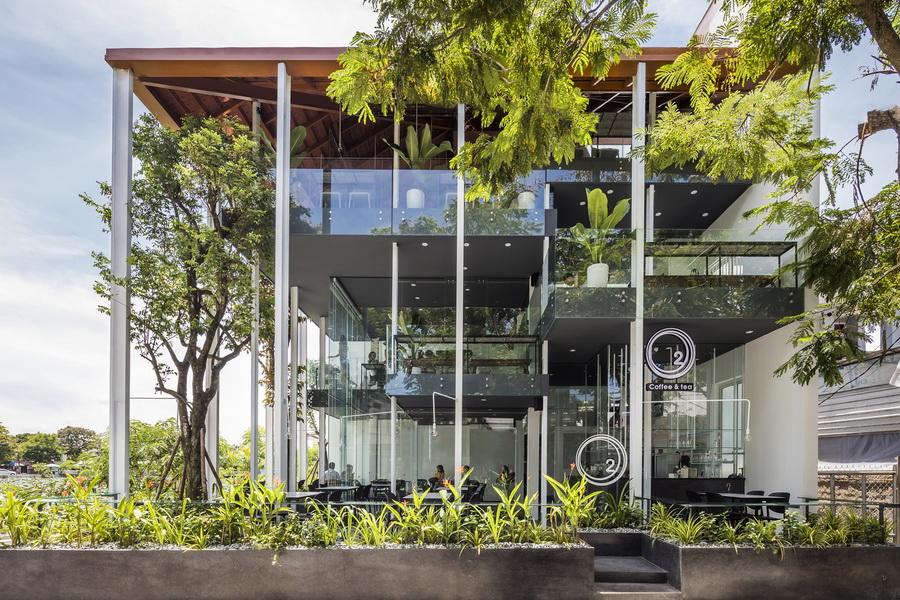 O2咖啡店,越南 / MW archstudio