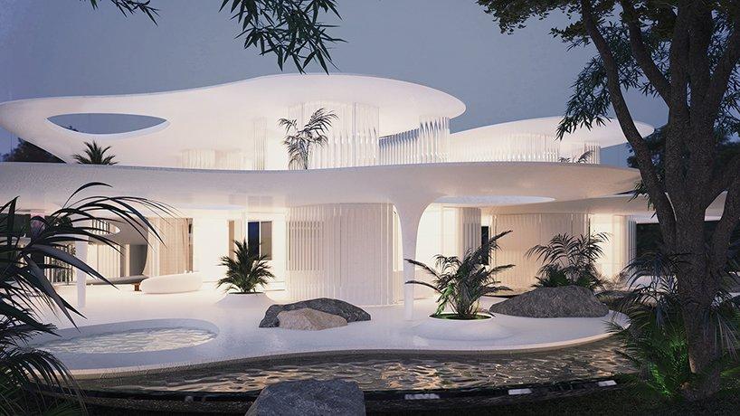 来自自然的蝴蝶型住宅 | 314建筑工作室