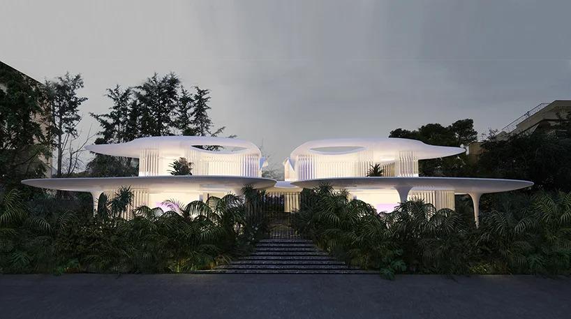 来自自然的蝴蝶型住宅 | 314建筑工作室