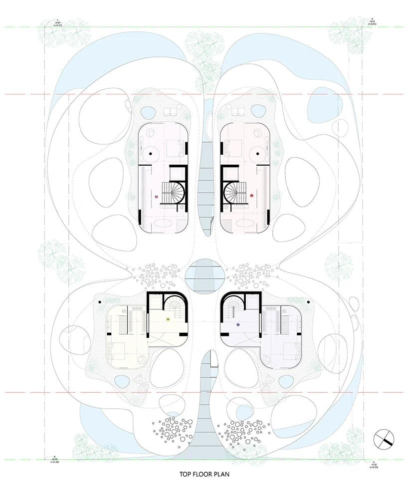 来自自然的蝴蝶型住宅 | 314建筑工作室