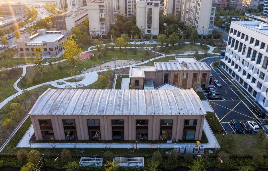蓝孔雀涅槃 | 杭州化纤厂旧址改造 | 零壹城市建筑事务所