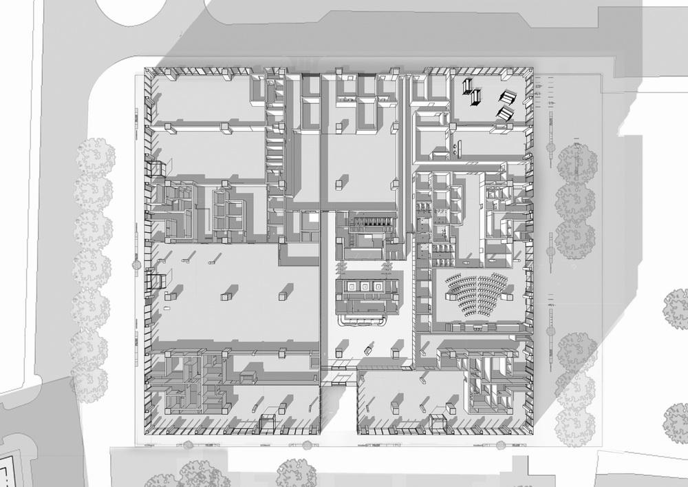 递进立面，柏林上城综合体UP! Berlin / JASPER ARCHITECTS