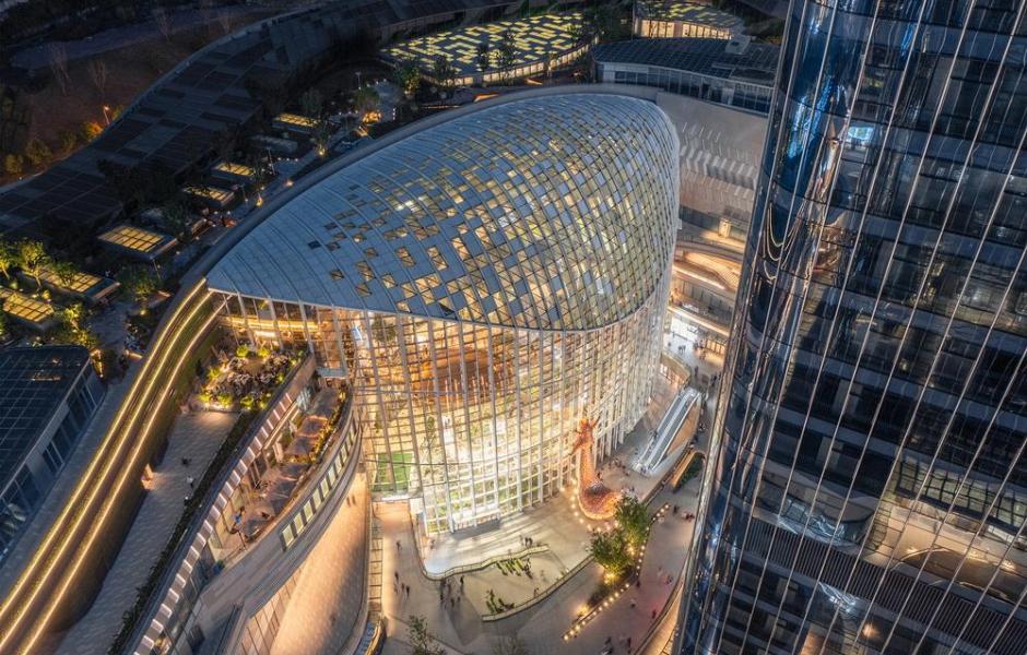 香港置地重庆光环The Ring购物公园——PHA湃昂国际建筑设计