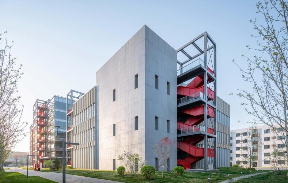 北京顺义的亚洲首个人居实验室/叠术建筑