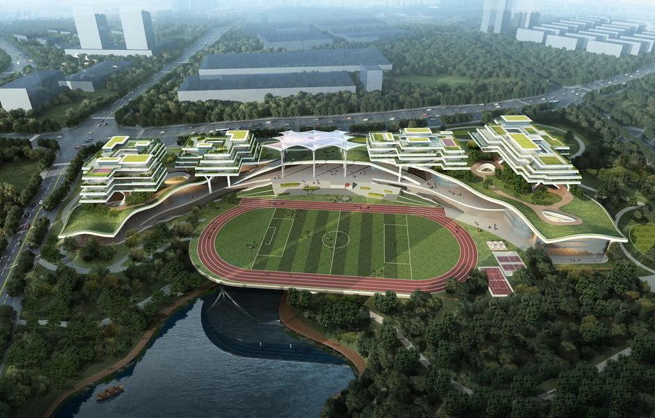 森林Park+，共享垂直校区 | 重庆柏溪校区九年一贯制学校方案/中机中联工程有限公司
