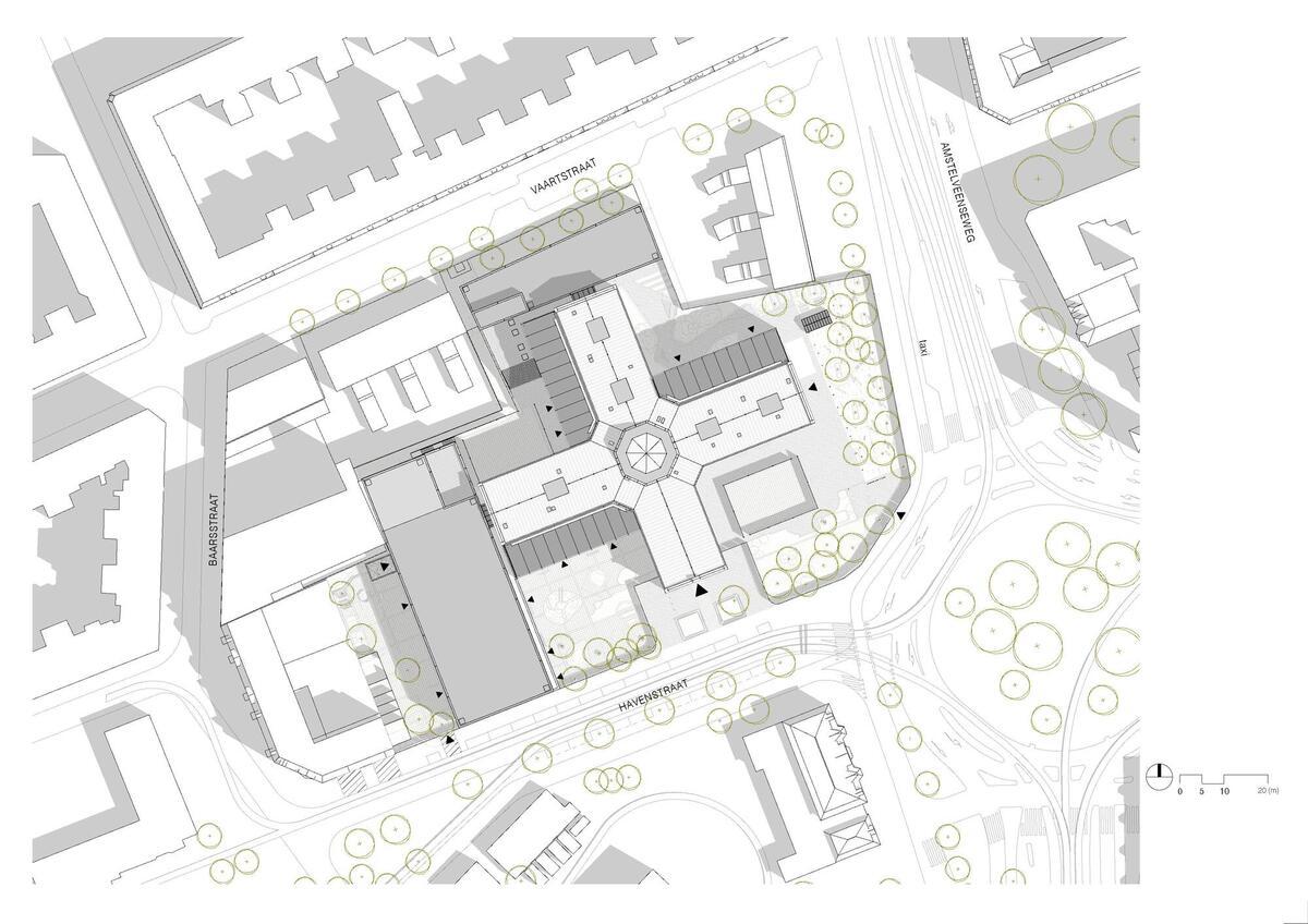 由监狱改造而成的学校 / Atelier PRO architects