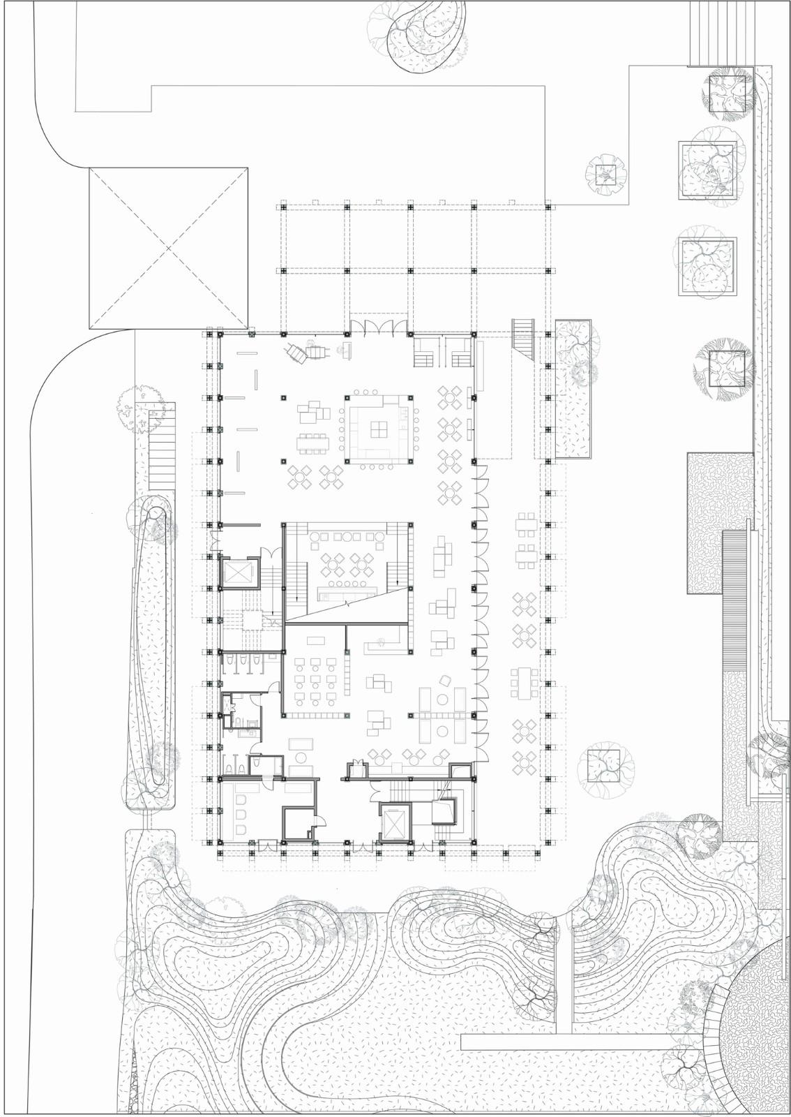绍兴黄酒小镇会客厅 / gad