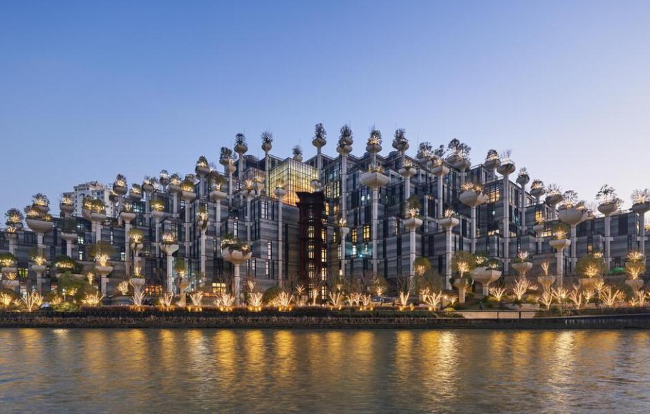 苏河新地标结构探秘：天安·千树一期启幕 / 奥雅纳