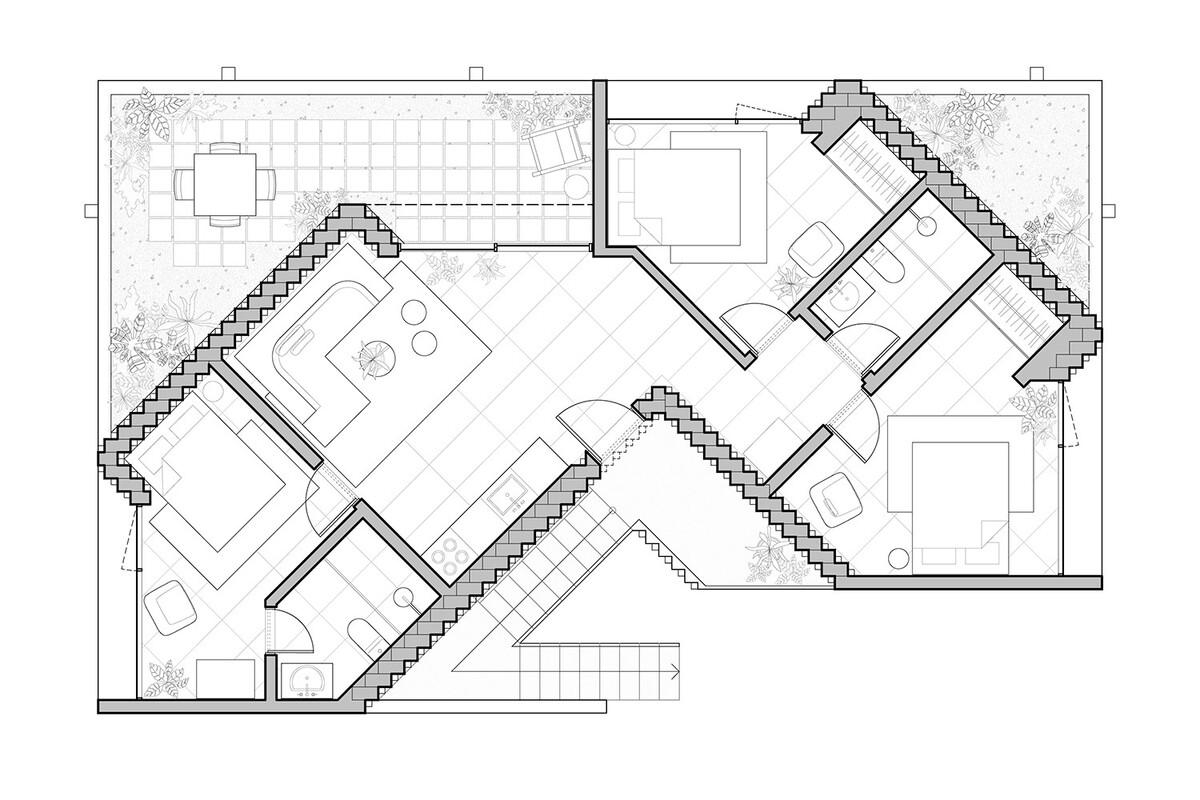 Las Olas 度假屋 / Young Projects