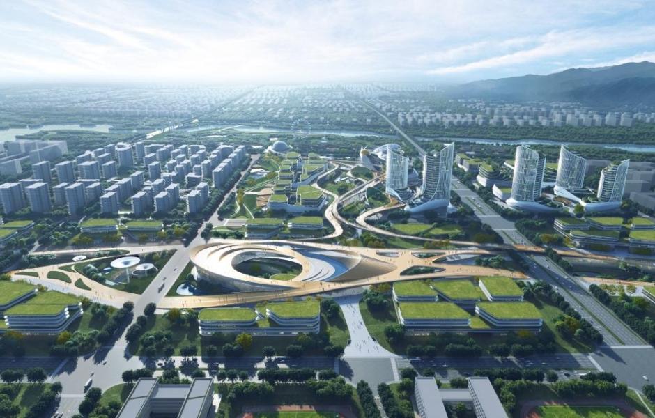 北京昌平新城东区中心区城市设计方案 / 中粮地产+中国中元+青岛沿海
