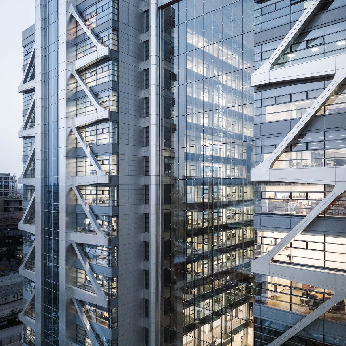 双擎大厦：瑞丰数字金融中心 / UUA建筑师事务所