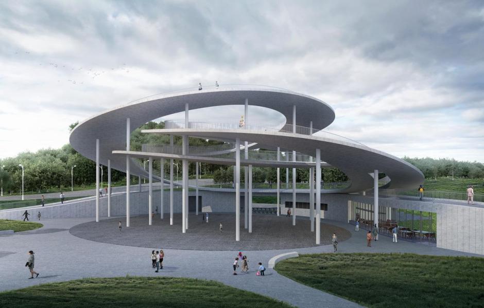 云竹湖游客中心 / 堤由匡建筑设计工作室+谜舍设计工作室