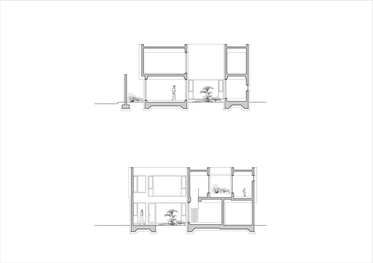 扭曲营造空间，金属立面住宅 / Archirie