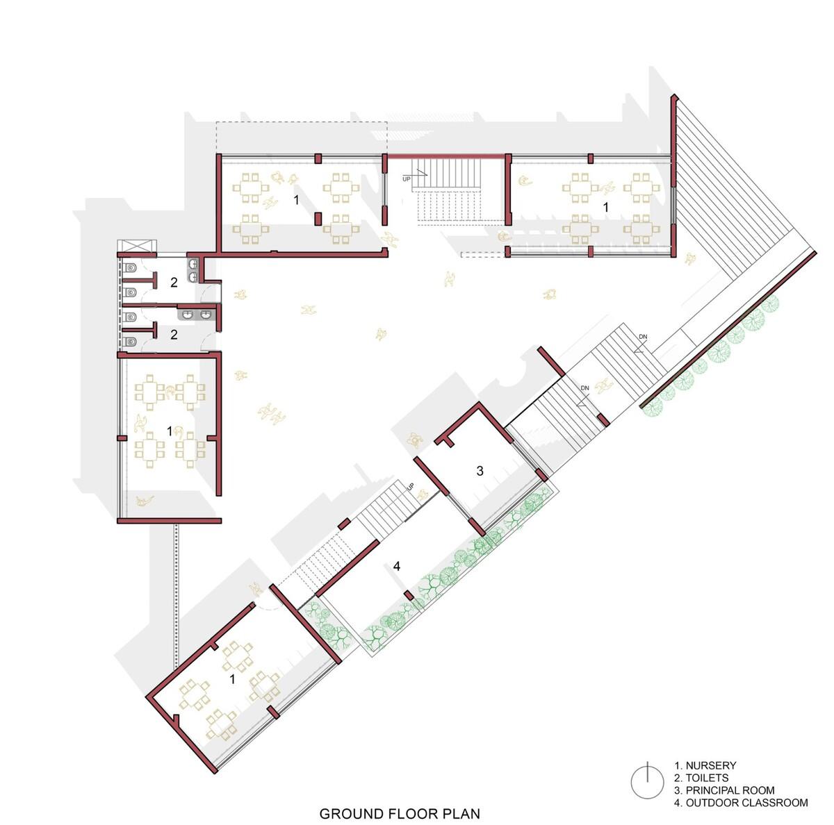 Sanskruti 幼儿园 / Shreyas Patil Architects