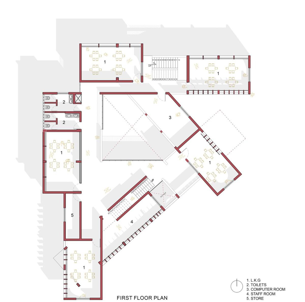 Sanskruti 幼儿园 / Shreyas Patil Architects