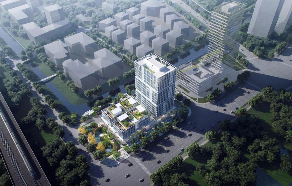 常州高铁新城领航大厦 / 简和建筑