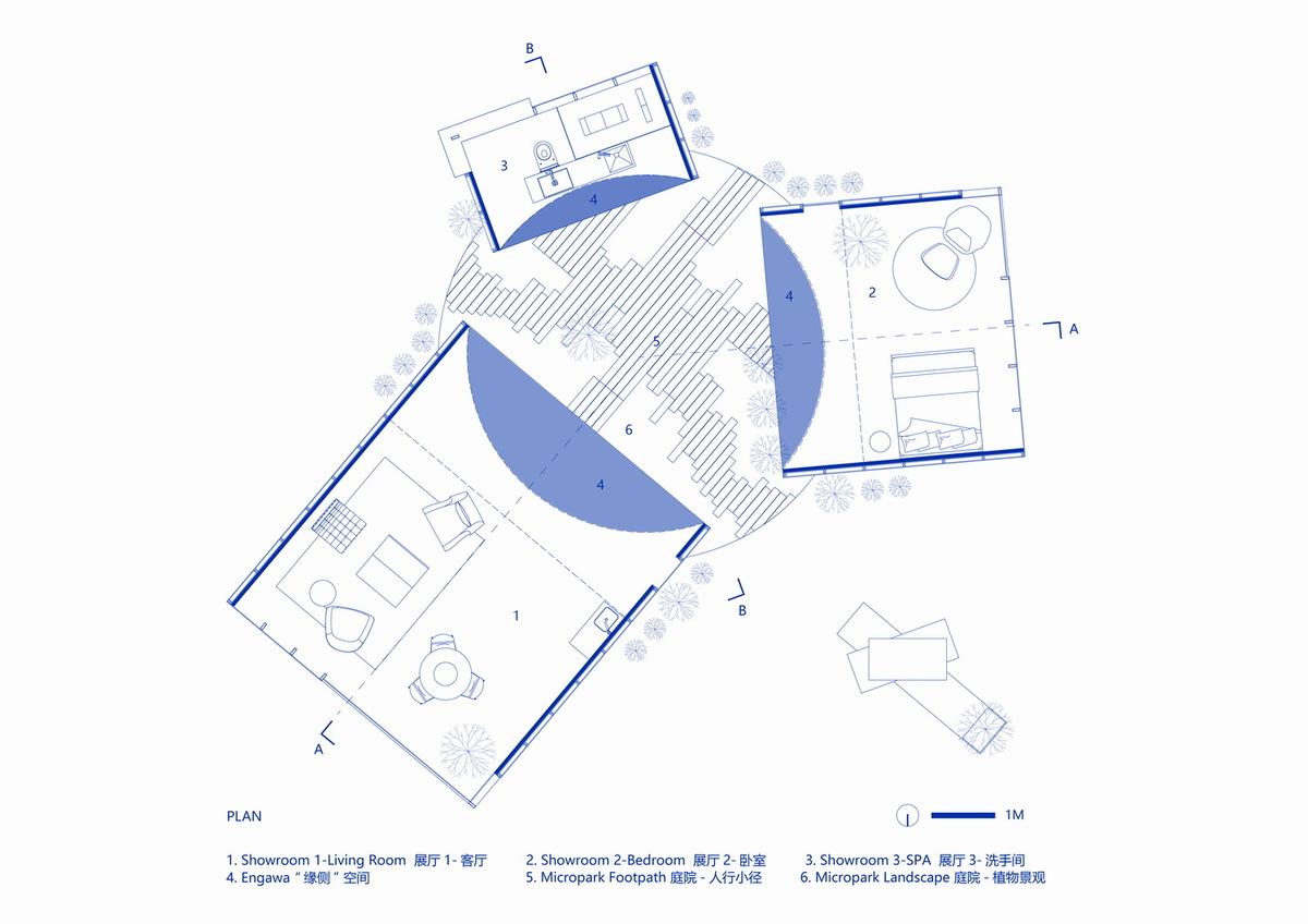 间园 ：闹市中的空间装置 / 间筑设计