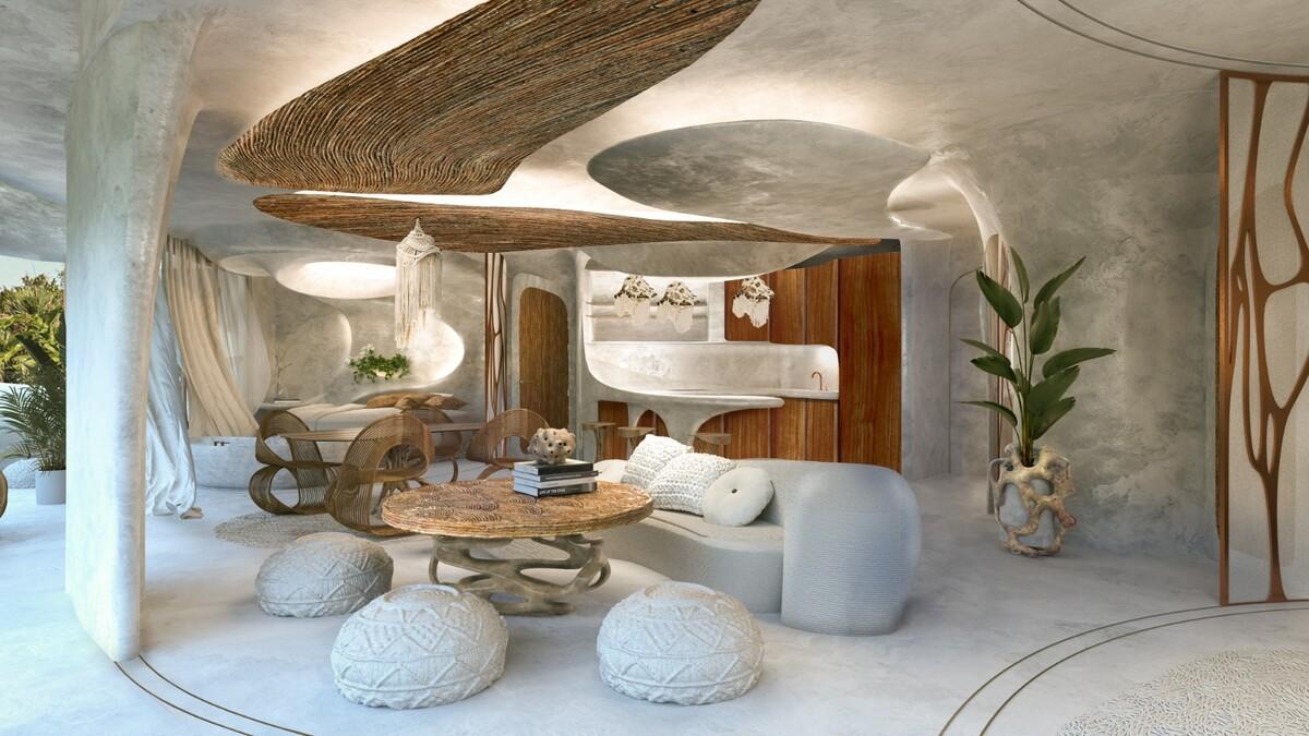 “雕塑住宅”，首个图卢姆住宅项目 / AZULIK and Roth Architecture