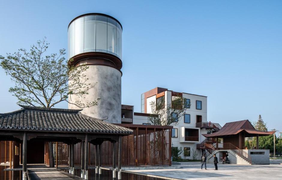 长三角一体化示范区：丁栅水乡SOHO智慧粮仓 / line+建筑事务所、MLA+