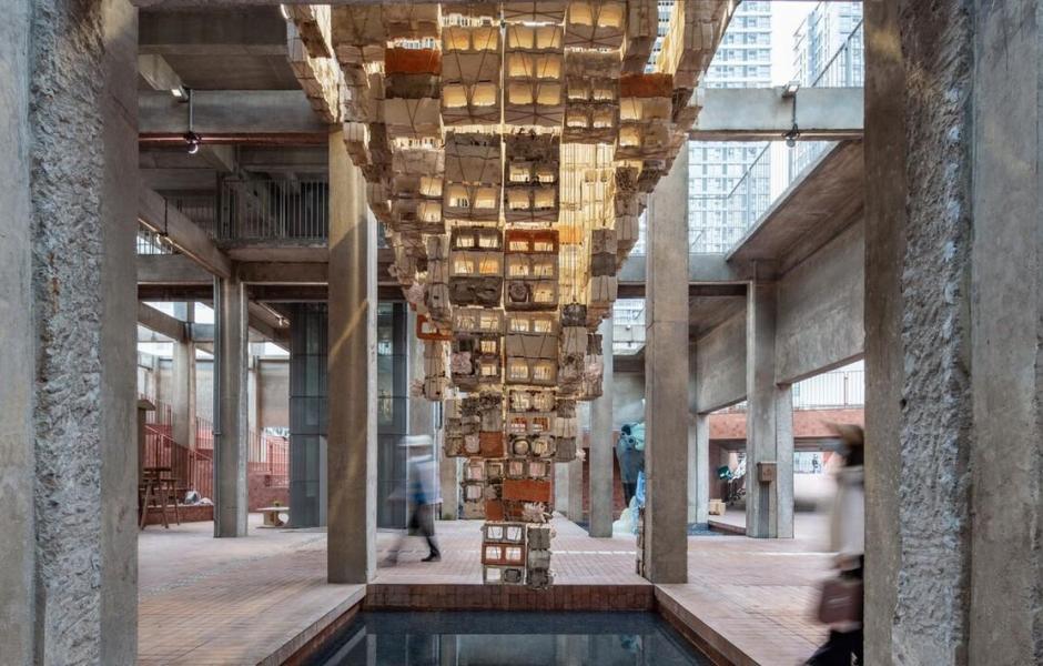 反方向的构筑：蘑菇砖金字塔 / 陆轶辰 , Link-Arc建筑事务所