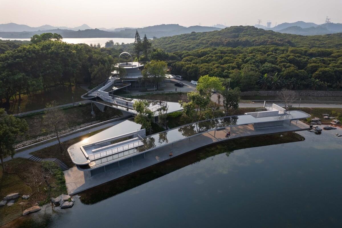 深圳市南山区环西丽湖绿道（一期）二级驿站及周边景观设计 / 原作设计工作室