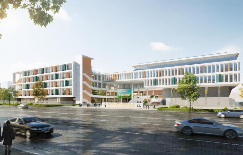 折叠校园·苏州金堰路高中 / 简和建筑