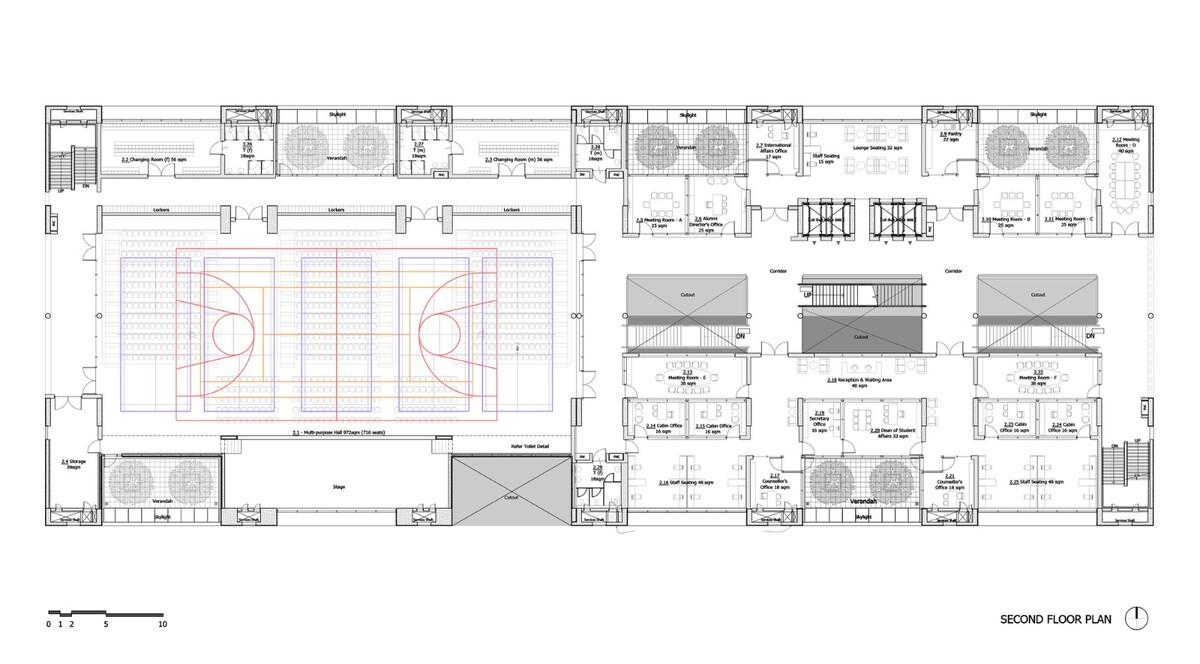 艾哈迈达巴德大学中心 / Stephane Paumier Architects