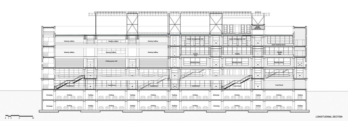 艾哈迈达巴德大学中心 / Stephane Paumier Architects