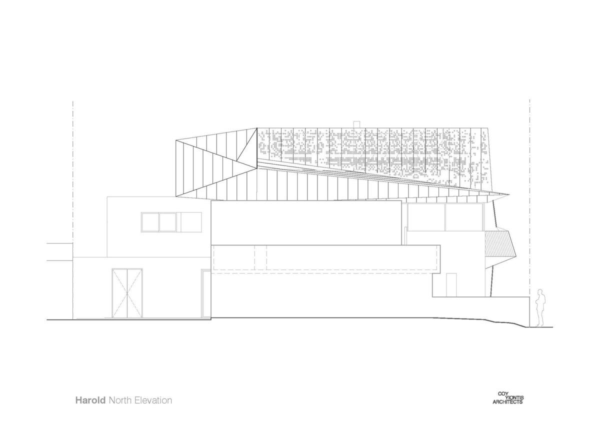 戏剧化结构，哈洛德住宅 / Coy Yiontis Architects