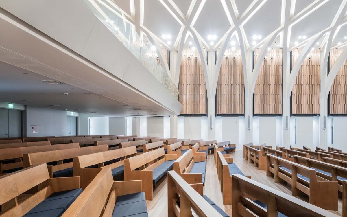 中华福音神研究学院八德校区教堂 / 潘冀联合建筑师事务所