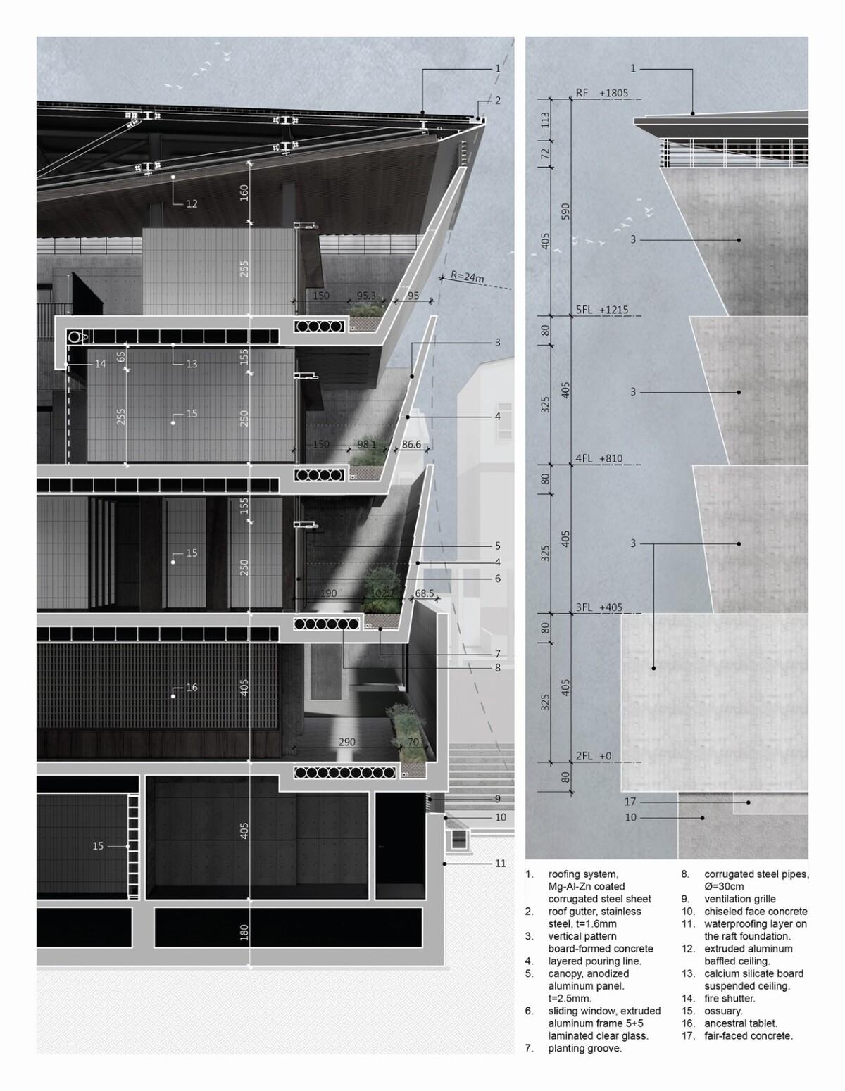 山中骨灰安置所 / Behet Bondzio Lin Architekten
